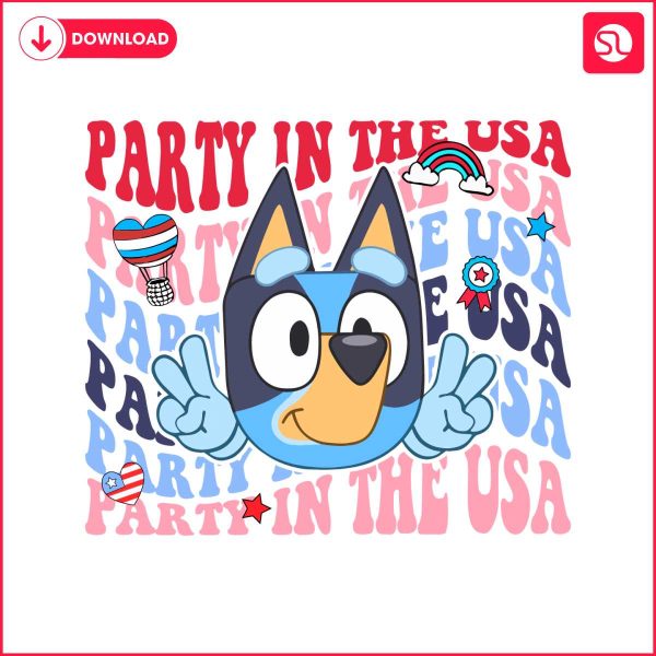 bluey-party-in-the-usa-4th-of-july-svg