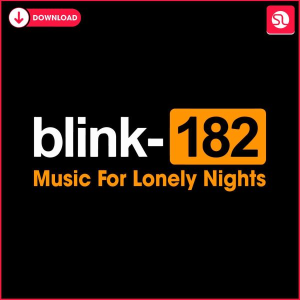 blink-182-music-for-lonely-nights-svg