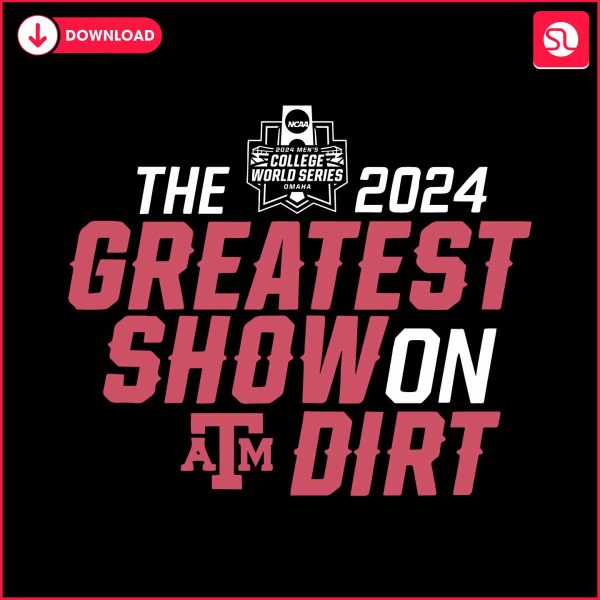 the-greatest-show-on-dirt-texas-world-series-2024-svg
