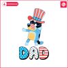 bluey-dog-dad-fourth-of-july-svg