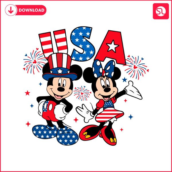 usa-mickey-minnie-independence-day-svg