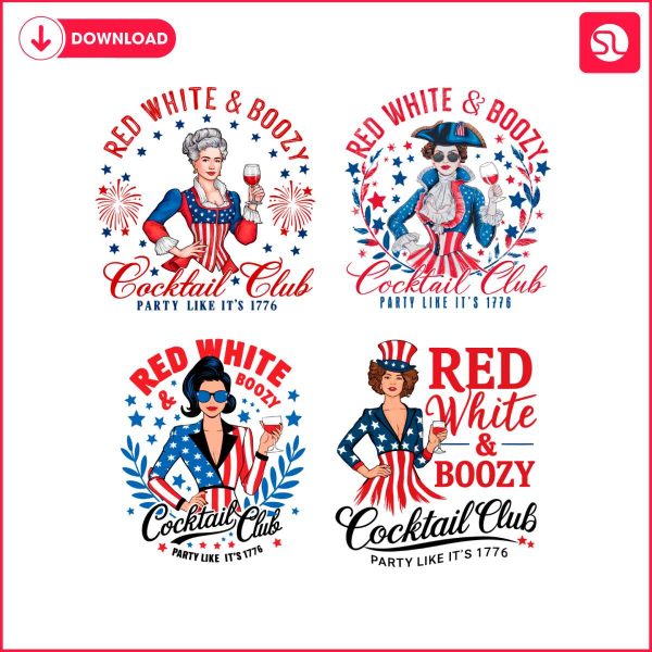 red-white-and-boozy-cocktail-club-svg-png-bundle