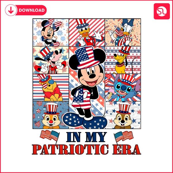 in-my-patriotic-era-mickey-and-friends-png