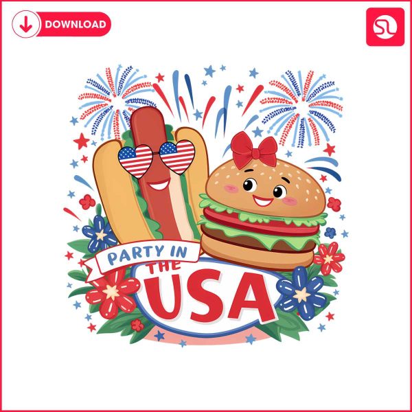 party-in-the-usa-hotdog-and-hamburger-png