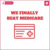 we-finally-beat-medicare-debate-line-svg