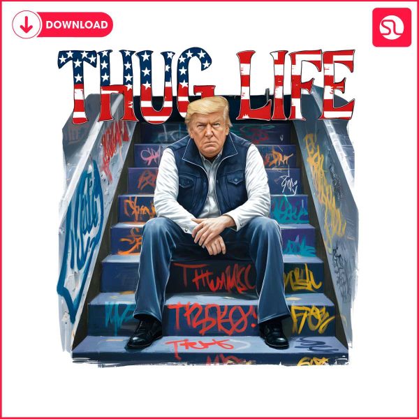 retro-donald-trump-thug-life-presidental-election-png