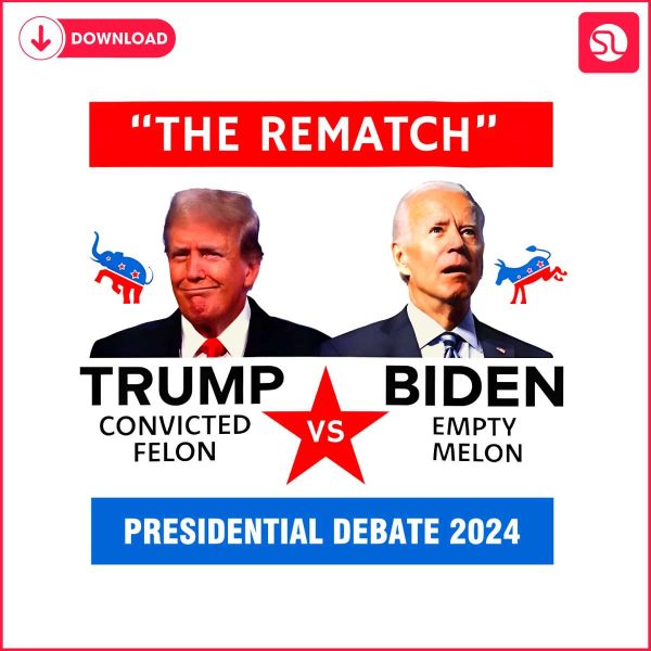 the-rematch-trump-vs-biden-presidential-debate-2024-png