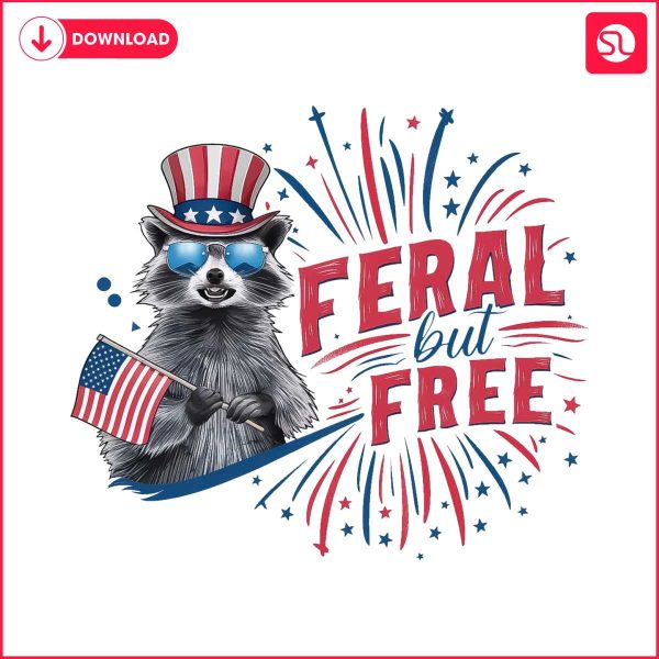 raccoon-feral-but-free-party-in-the-usa-png