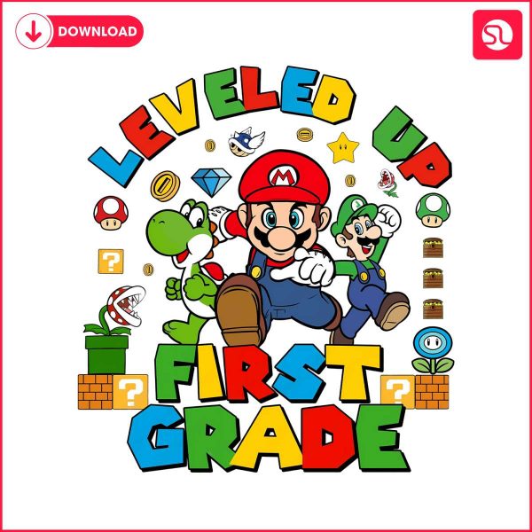 leveled-up-first-grade-super-mario-png