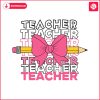 groovy-teacher-pink-ribbon-bow-svg