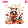 feral-girl-fall-raccoon-autumn-png