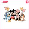 bluey-and-mickey-friends-disney-svg