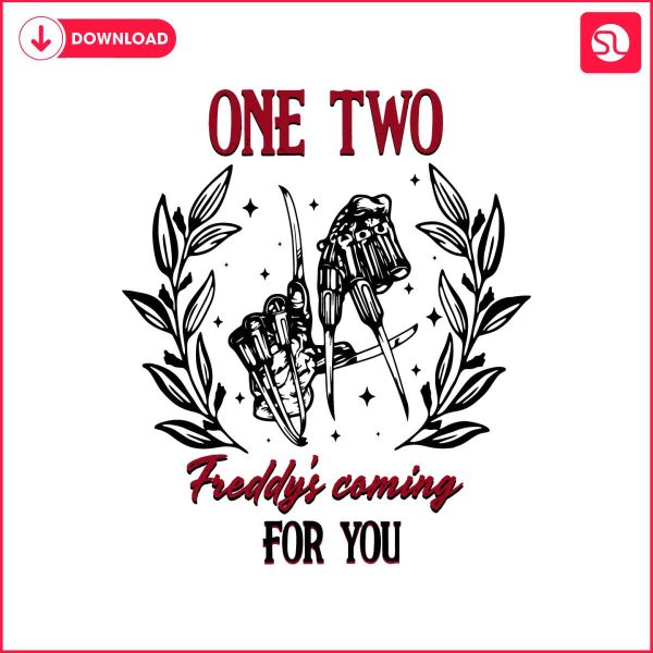 retro-one-two-freddys-coming-for-you-svg