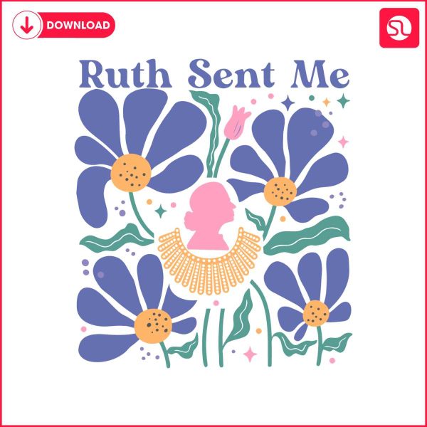 floral-ruth-sent-me-social-democrat-svg