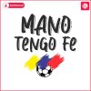 mano-tengo-fe-venezuela-soccer-svg