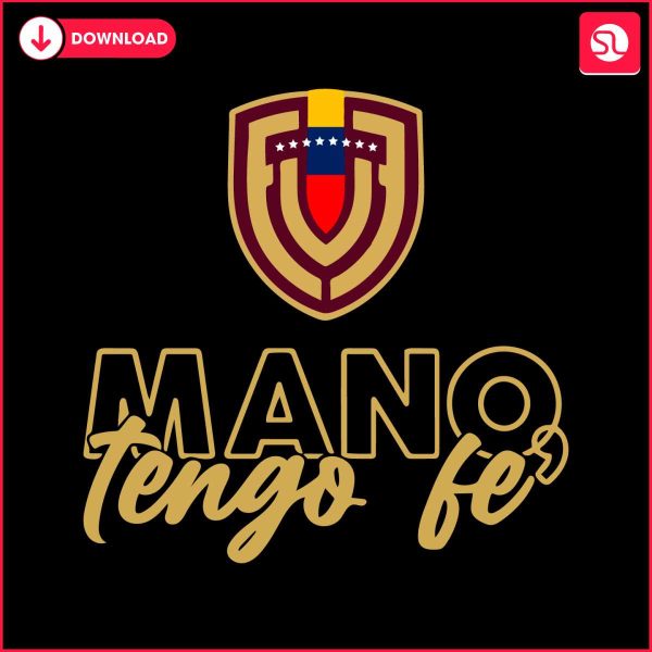 retro-mano-tengo-fe-venezuela-football-team-svg