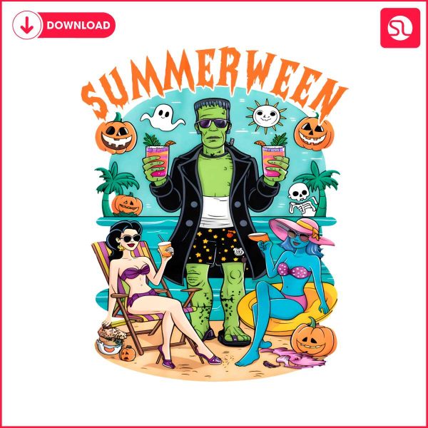 retro-summerween-frankenstein-monster-png