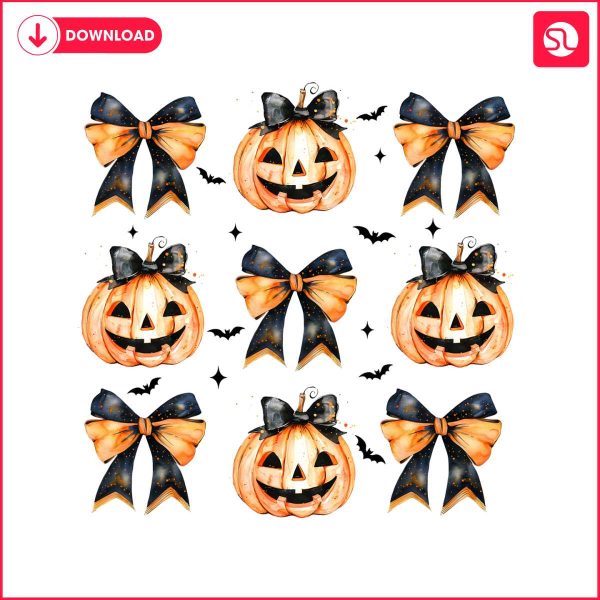 halloween-pumpkin-coquette-bow-spooky-season-png