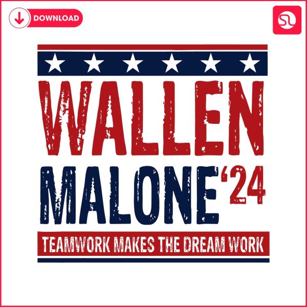 music-wallen-malone-teamwork-makes-the-dream-work-svg